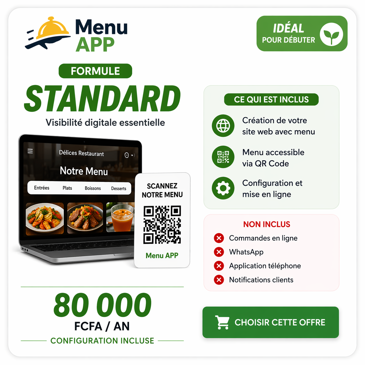FORMULE STANDARD